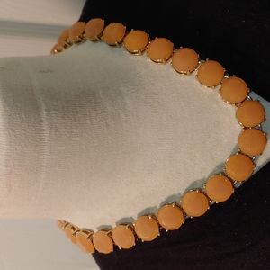 J. Crew NWOT Melon Necklace and Bracelet Set.